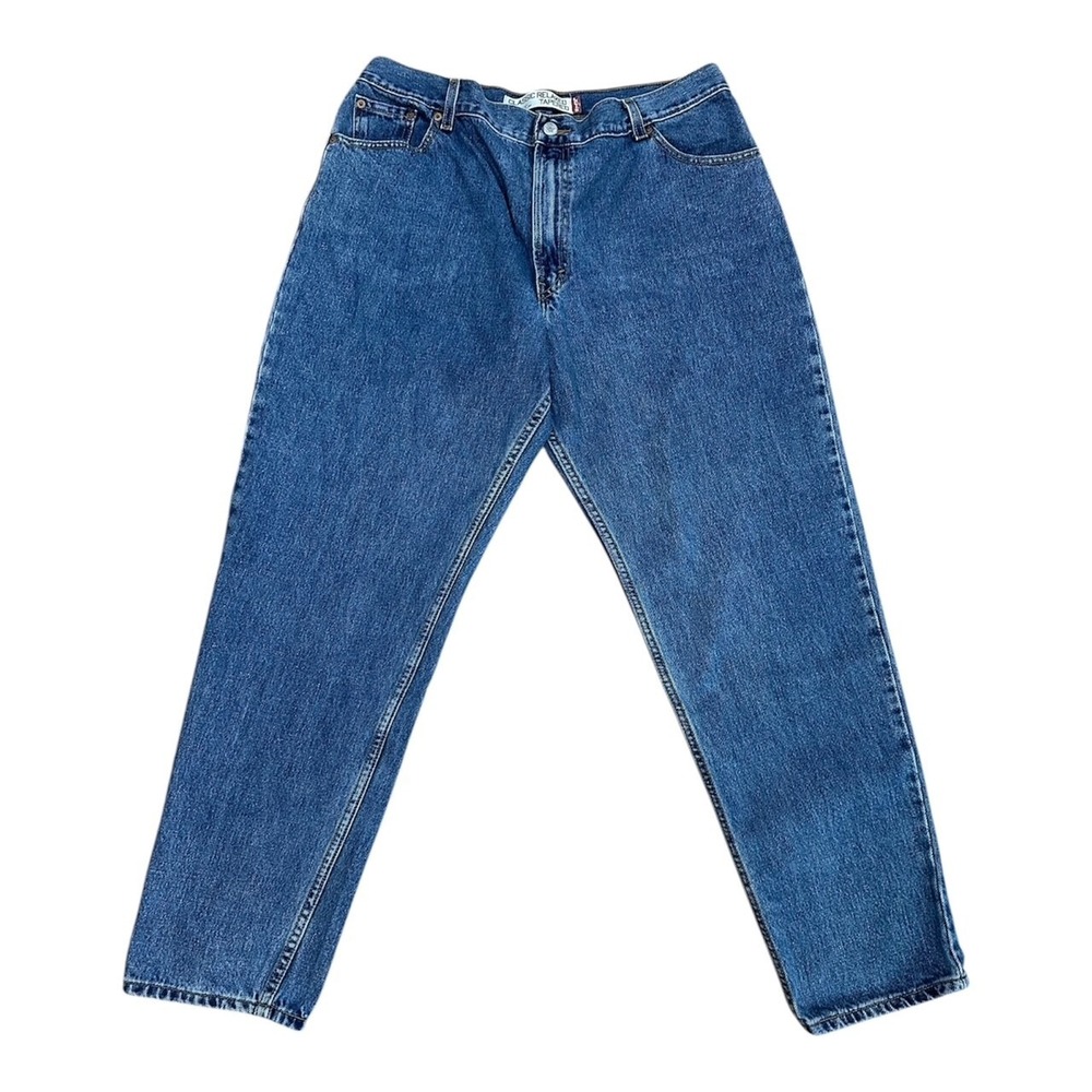 Levis 550 Mens Size 36 18 M Jeans Blue Denim Classic relaxed Tapered Medium Wash